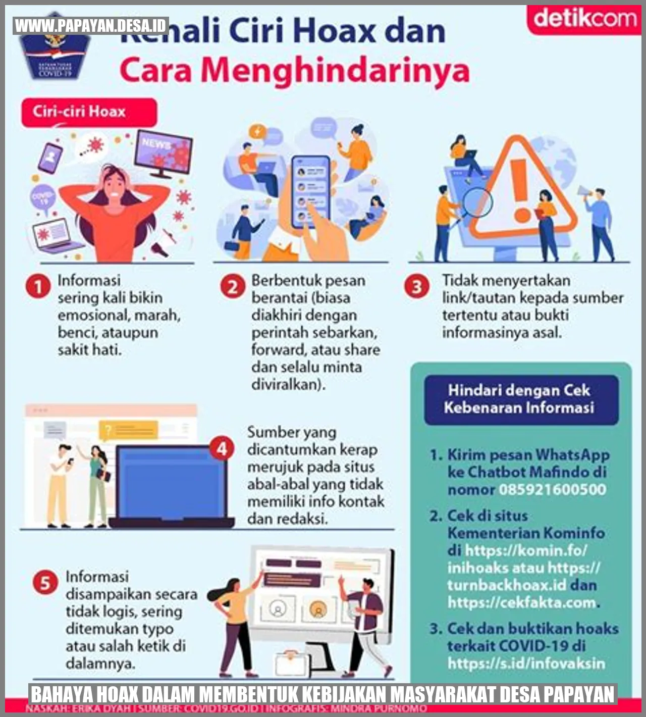 Bahaya Hoax dalam Membentuk Kebijakan Masyarakat Desa Papayan