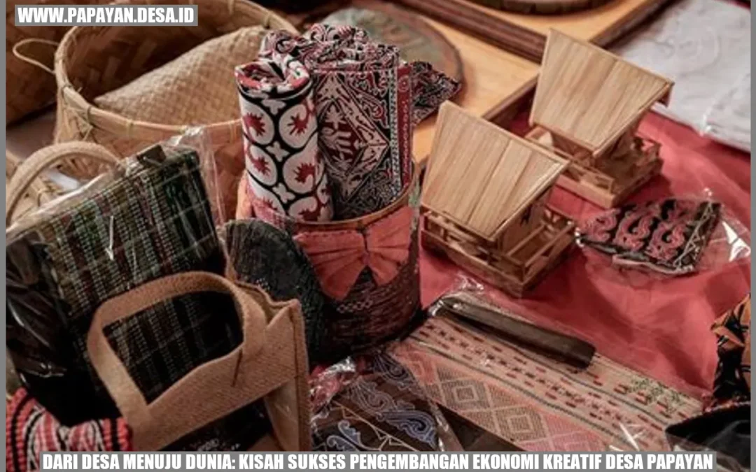 Perjalanan Ekonomi Kreatif Desa Papayan