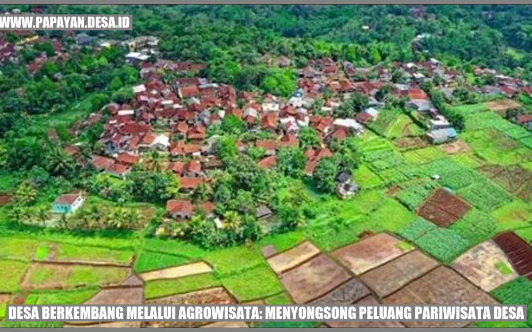 Desa Berkembang Melalui Agrowisata: Menyongsong Peluang Pariwisata Desa