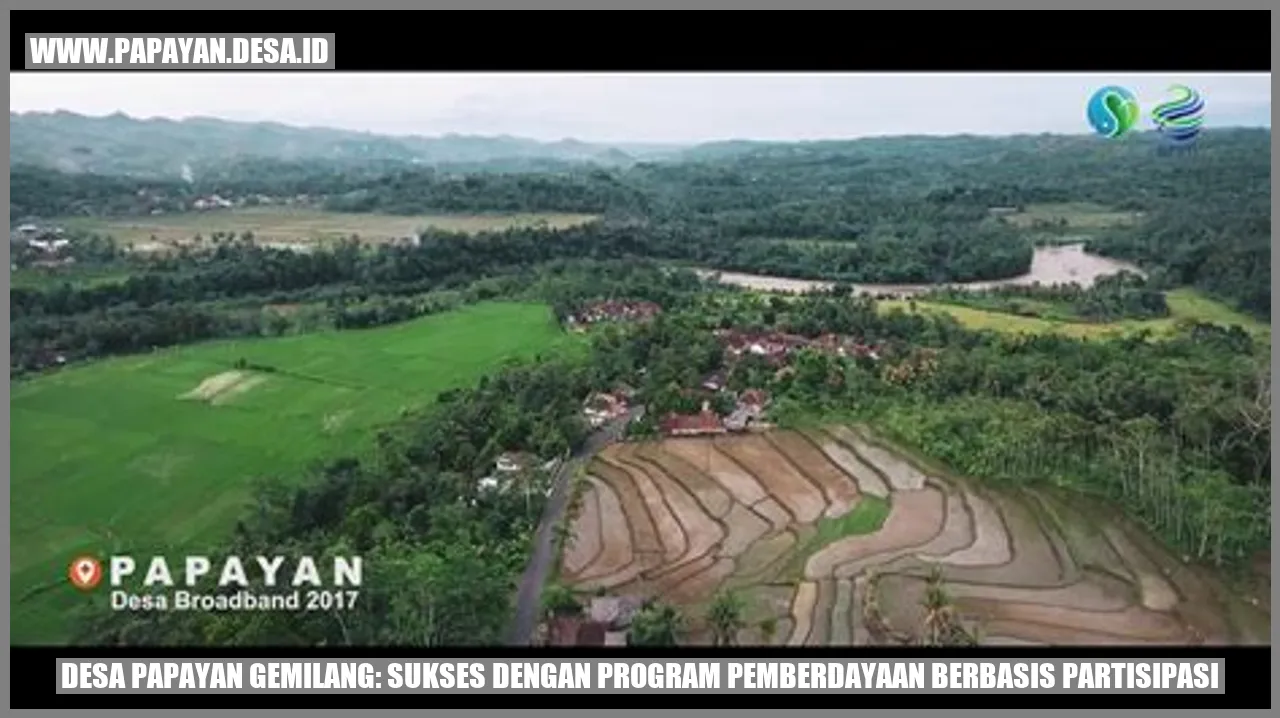 Desa Papayan Gemilang: Sukses dengan Program Pemberdayaan Berbasis Partisipasi