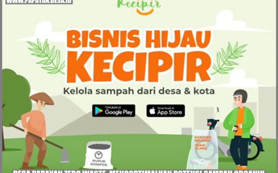 Desa Papayan Zero Waste: Mengoptimalkan Potensi Sampah Organik