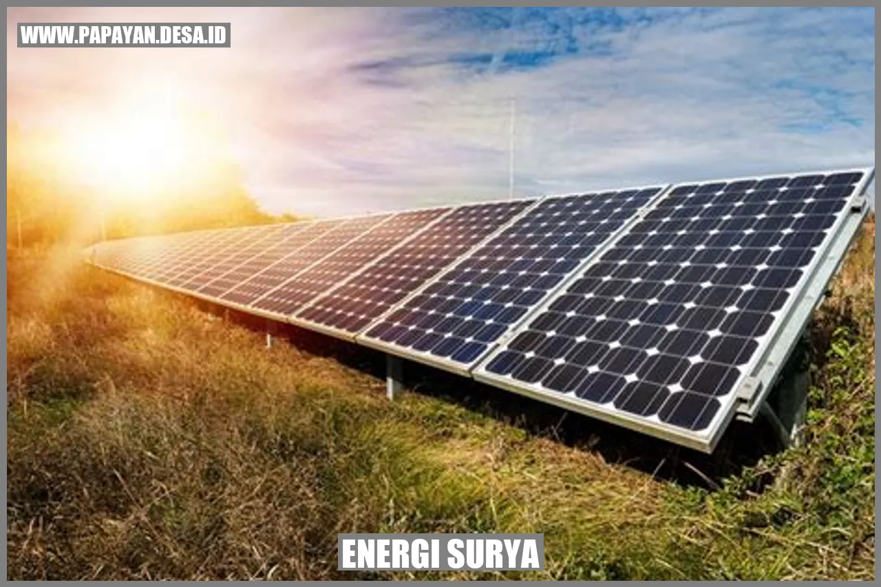 Energi Surya