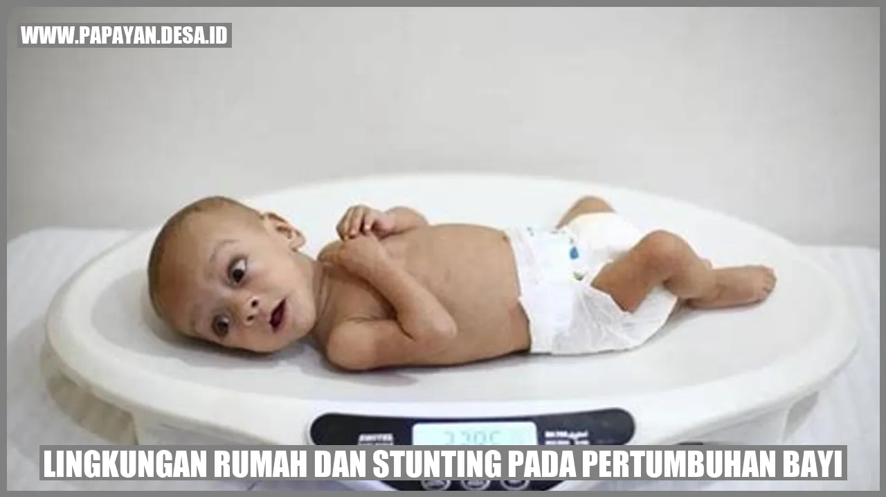 Lingkungan Rumah dan Stunting pada Pertumbuhan Bayi