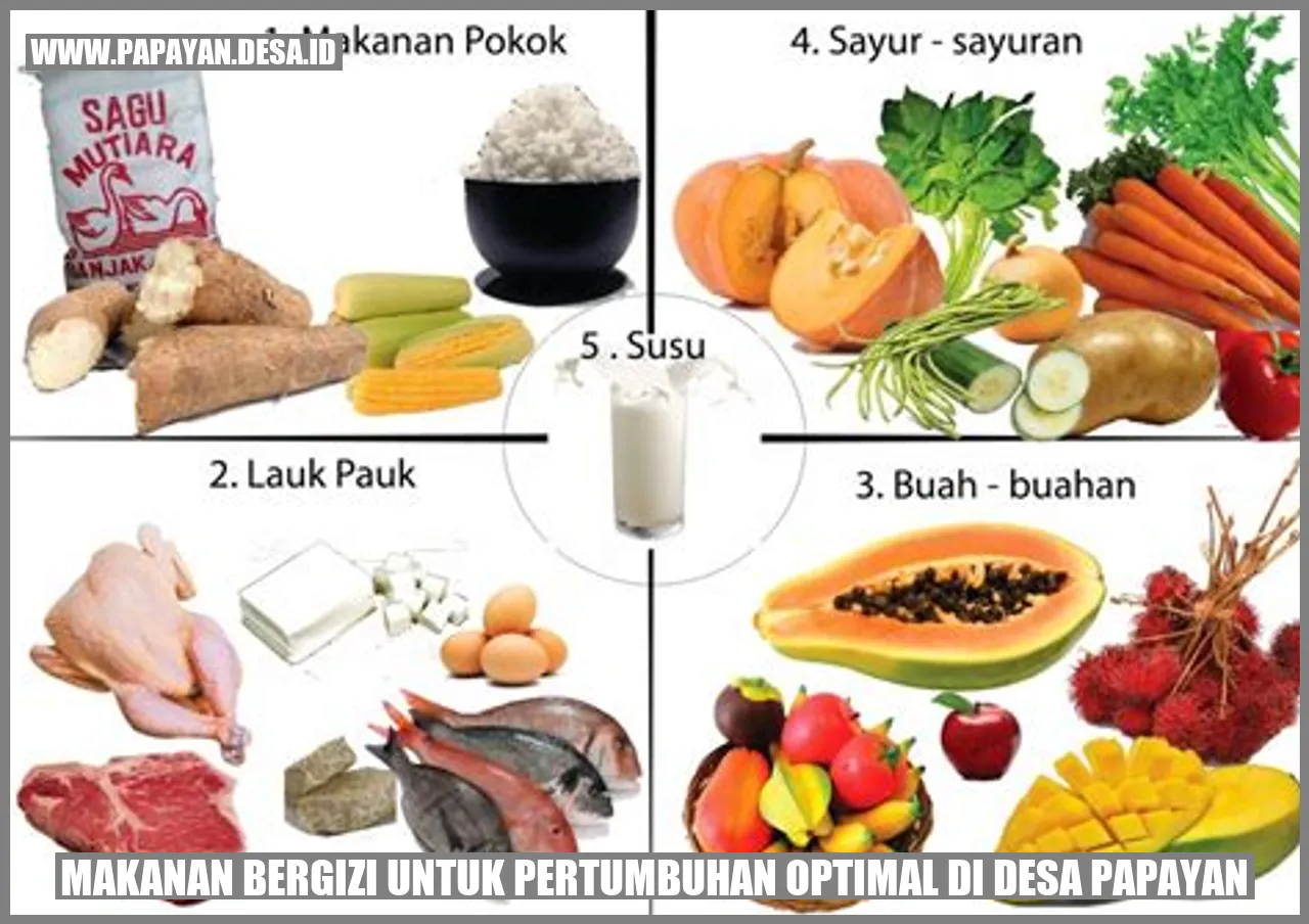 Sayuran dan Buah-buahan Segar di Desa Papayan