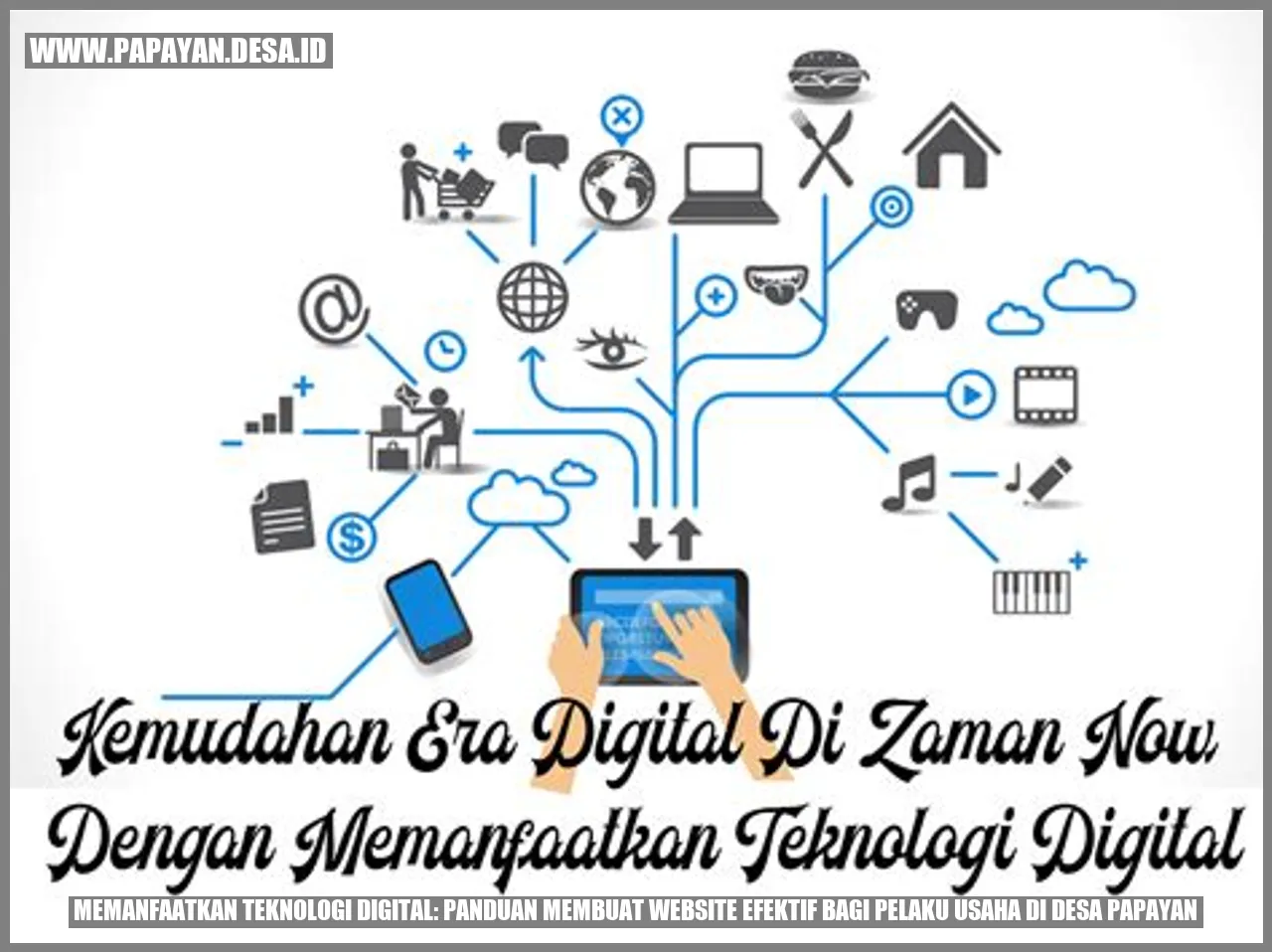 Memanfaatkan Teknologi Digital: Panduan Membuat Website Efektif bagi Pelaku Usaha di Desa Papayan