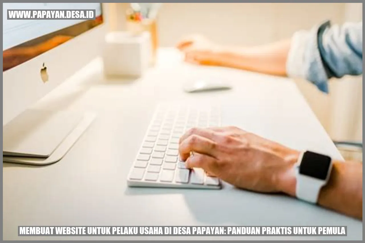 Membuat Website untuk Pelaku Usaha di Desa Papayan