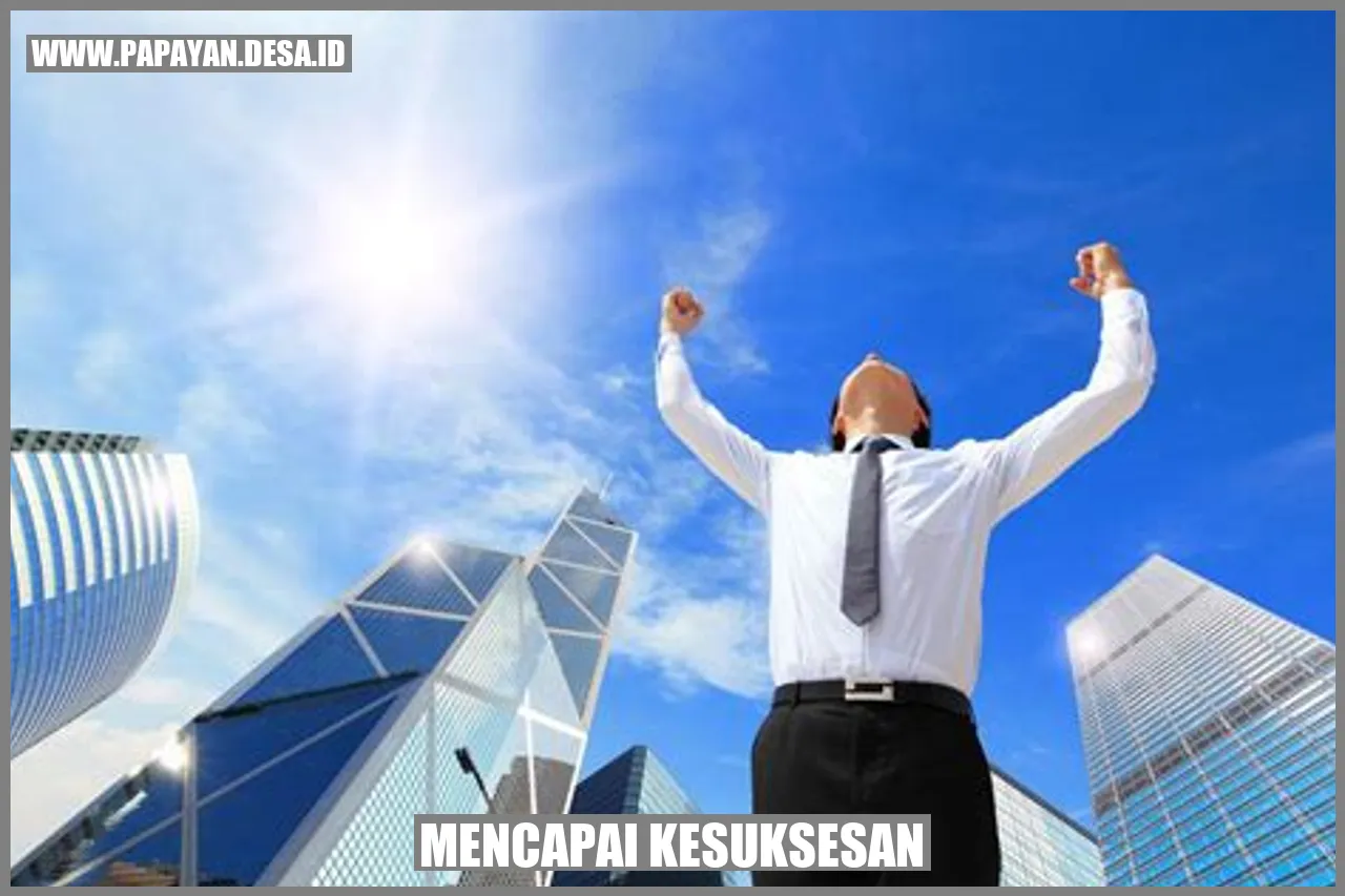 Mencapai Kesuksesan