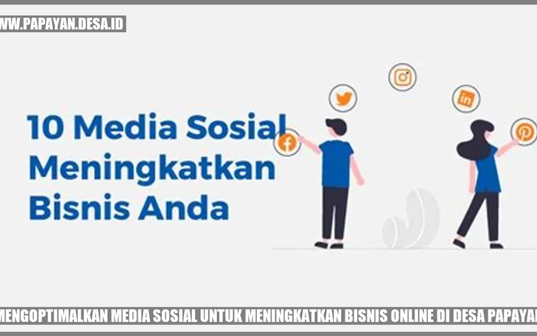 Optimalisasi Bisnis Online Papayan