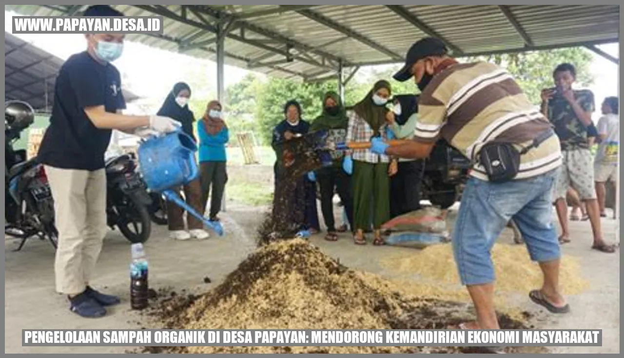 Pengelolaan Sampah Organik di Desa Papayan