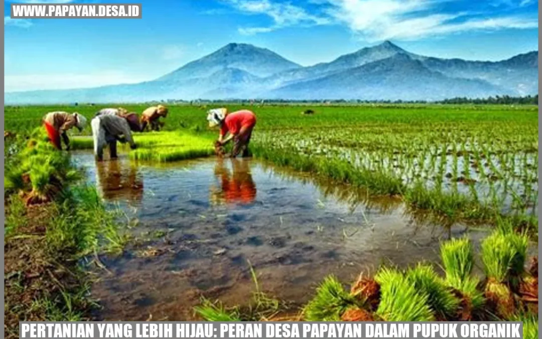 Pertanian yang Lebih Hijau: Peran Desa Papayan dalam Pupuk Organik