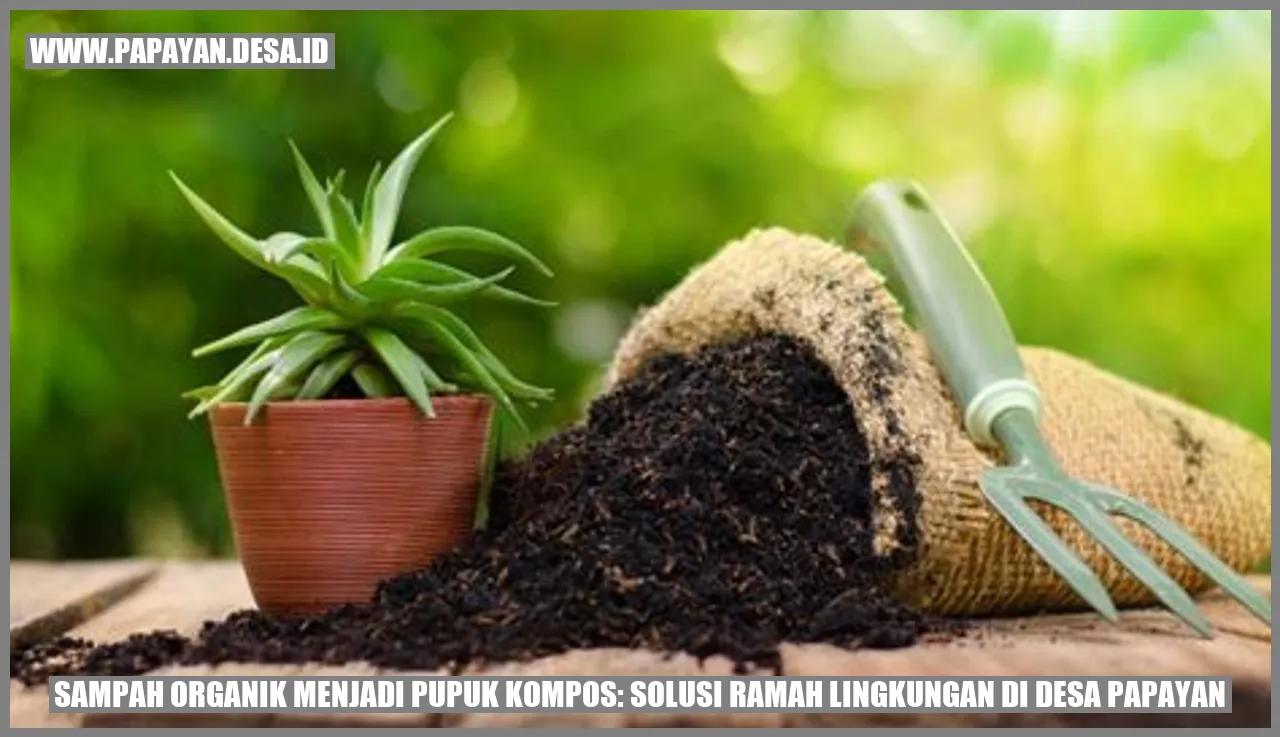 Sampah Organik menjadi Pupuk Kompos: Solusi Ramah Lingkungan di Desa Papayan