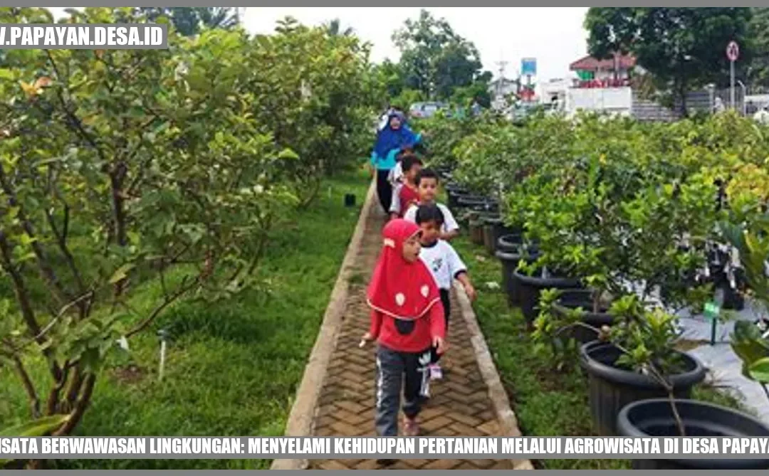 Wisata Berwawasan Lingkungan: Menyelami Kehidupan Pertanian Melalui Agrowisata di Desa Papayan